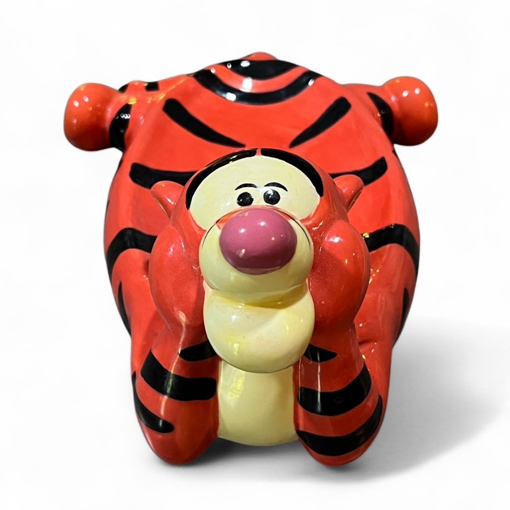 DISNEY Vintage TIGGER Dish Pooh N Friends  7” Bath Soap Trinket Sponge Holder